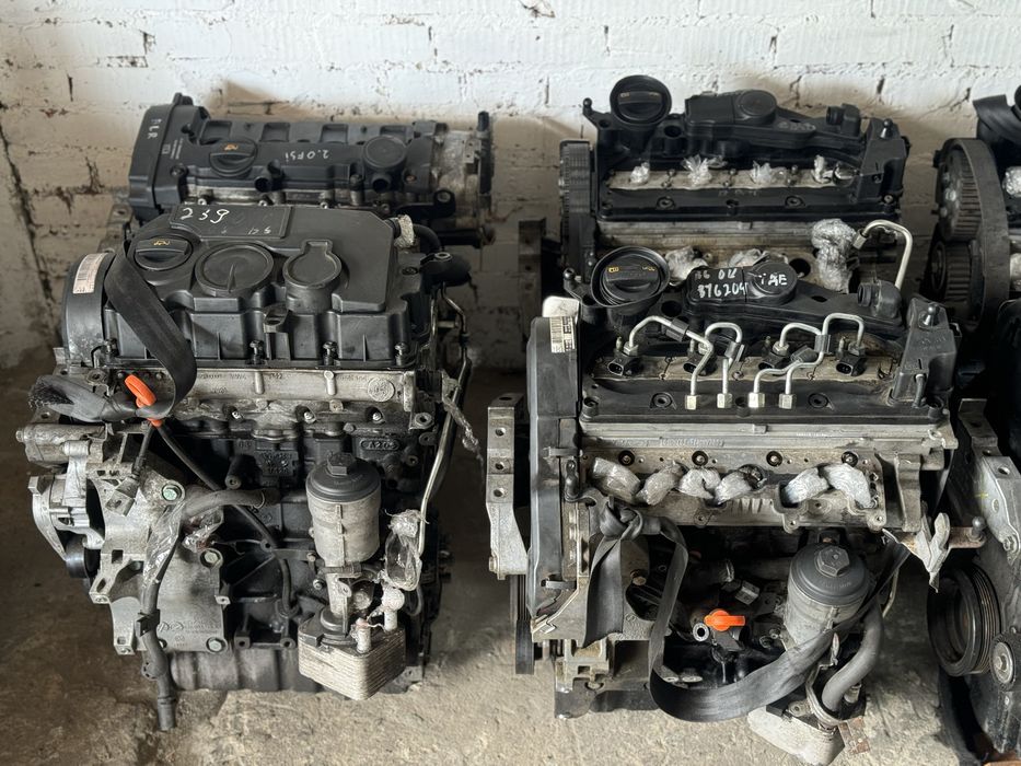 Мотор BLR  BMP CBA CBB CBD CAY Passat B6 двигун пассат б6 двигатель golf 5 skoda a5 1.6 tdi 2.0 tdi 2.0 fsi