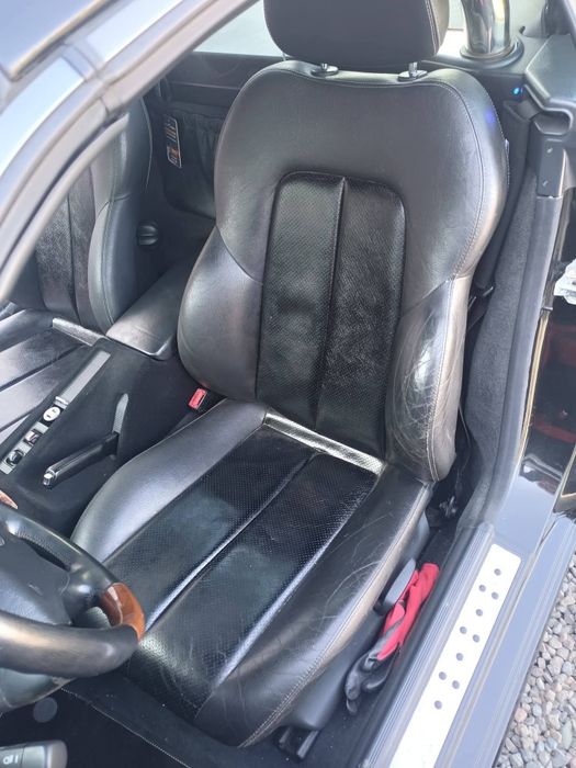 Fotele Skóra Skórzane Mercedes SLK R170 AMG