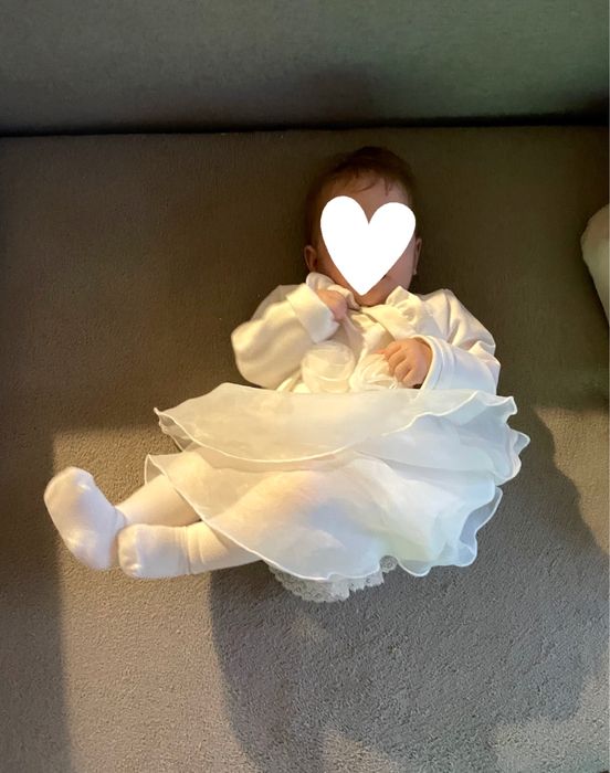 Zestaw do chrztu dla dziewczynki