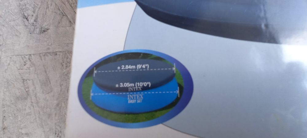 Pokrywa na basen rozporowy