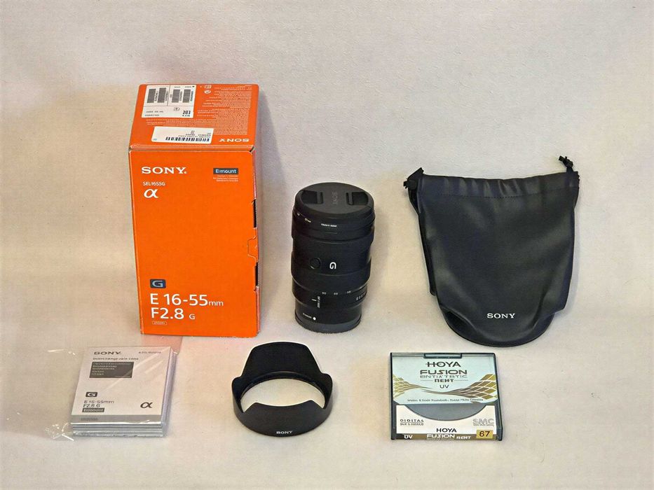 Obiektyw klasy premium SONY E 16-55 mm F2.8 G (SEL1655G)