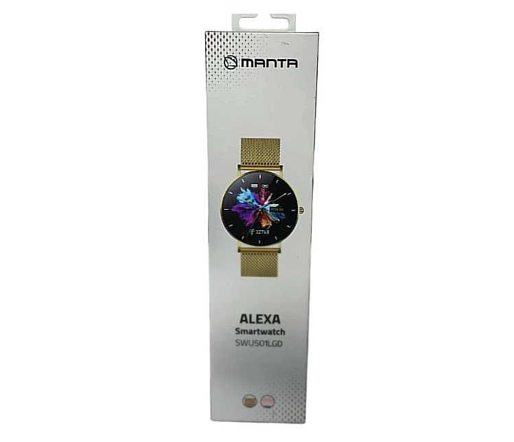 NOWY Zegarek smartwatch Manta Alexa SWU501LGD