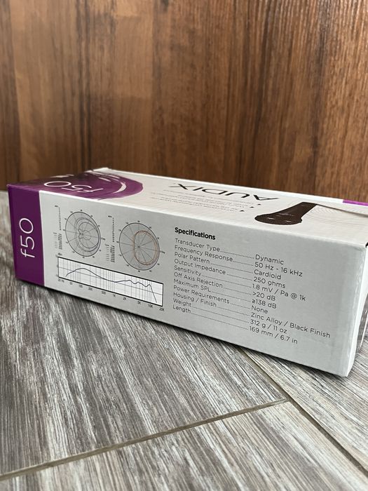 Audix f50 Новий динамічний універсальний мікрофон