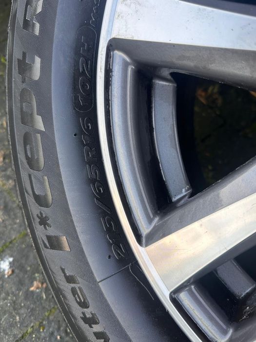 Koła aluminiowe zimowe Nissan Renault 215/65/16