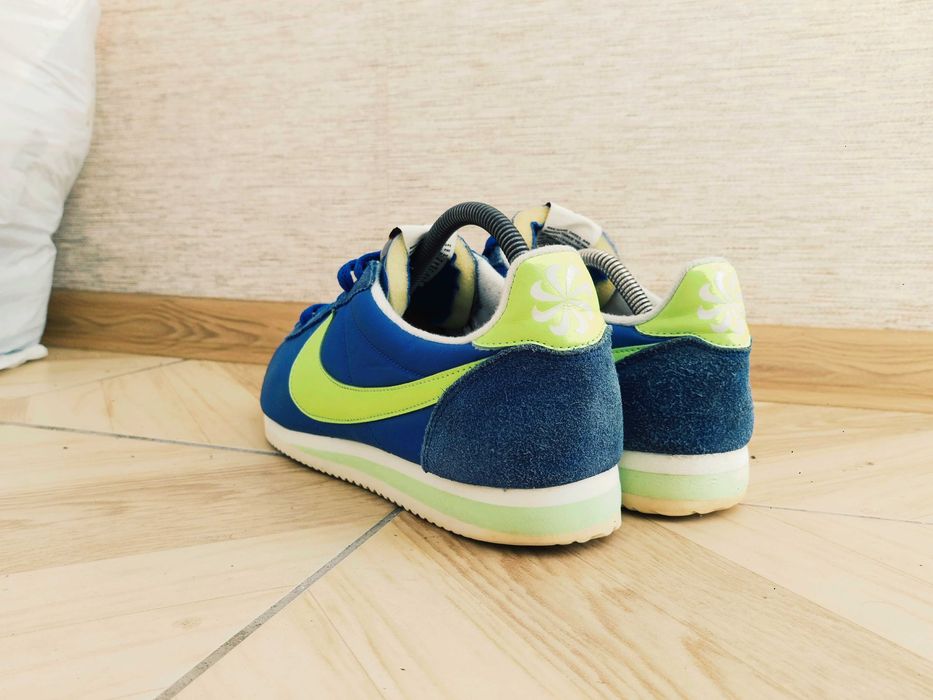 Nike Classic Cortez Nylon Varsity Royal Volt - 44-