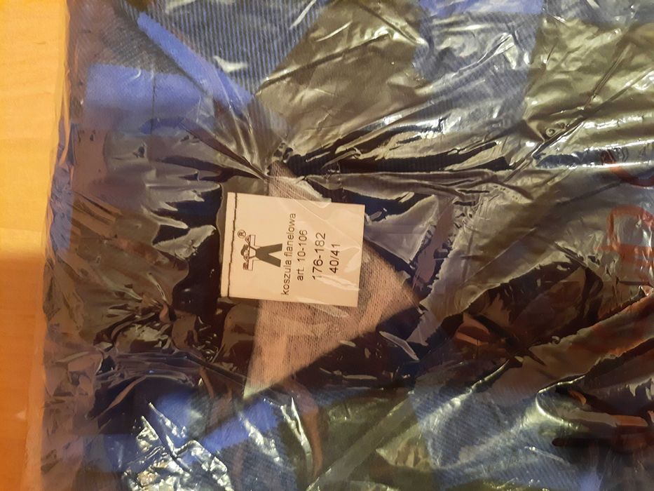 Koszula flanela męska nowa