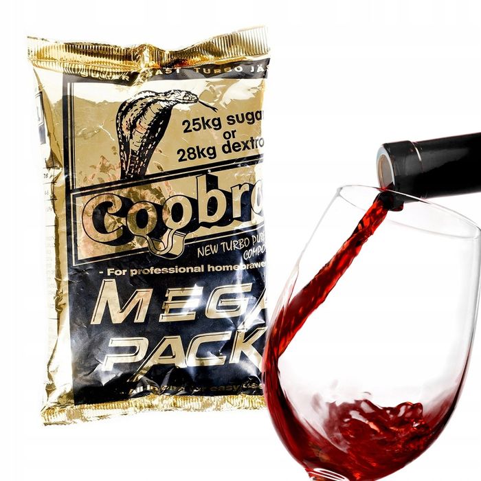 Drożdże Cobra Coobra Mega Pack na 25kg cukru SUPER