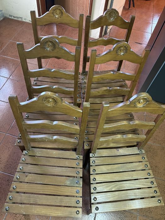 Mesa cozinha com 6 cadeiras