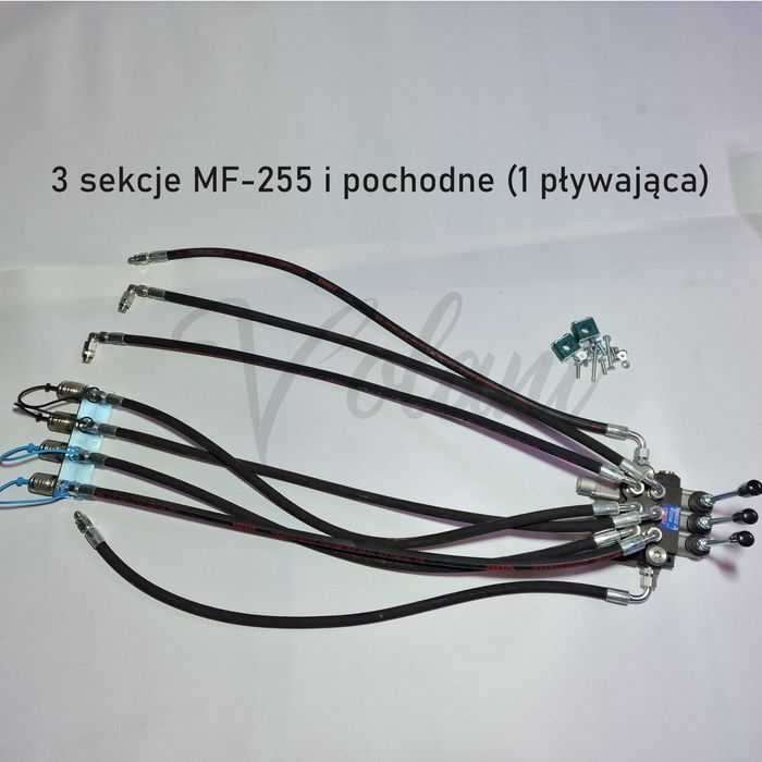 Rozdzielacz 3 Sekcyjny MF 255 Ursus 3512 Zewnętrzny MF3 Hydrauliczny