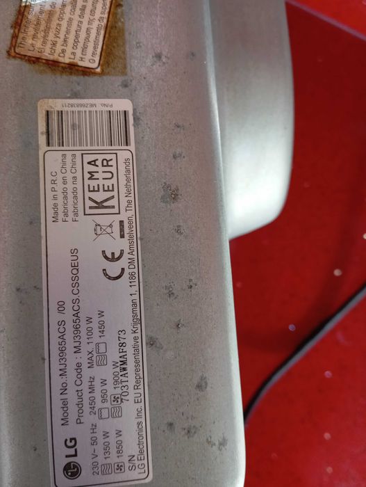 Microondas LG Neochef - Smart Inverter, 39L