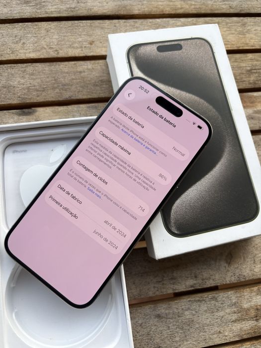 iPhone 15 Pro - 256GB | Titanium Natural