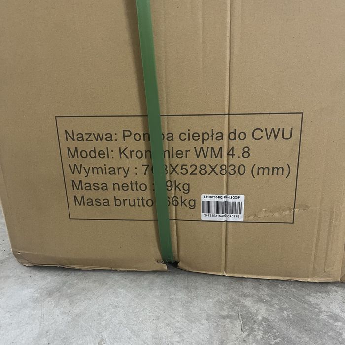 Pompy ciepła Krommler WM i WM 4.8 – nowe, do CWU – różne modele!