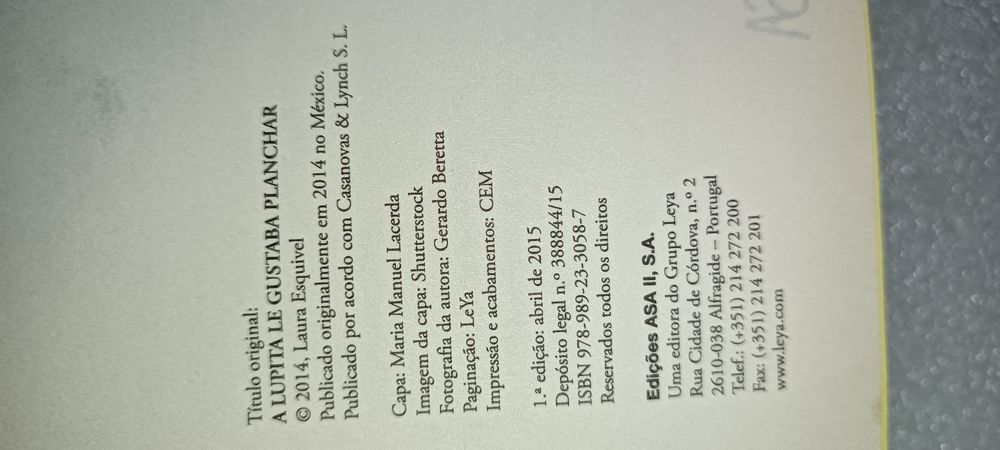 Livro A História de Lupita
A Histó
A História de Lupita