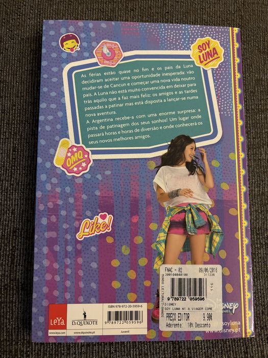 Soy Luna - Livro 1: A Viagem Começa
