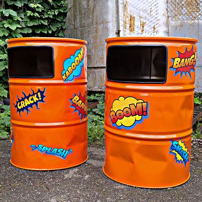 Дизайнерская бочка стол / тумба с вашим логотипом | Рекламные бочки