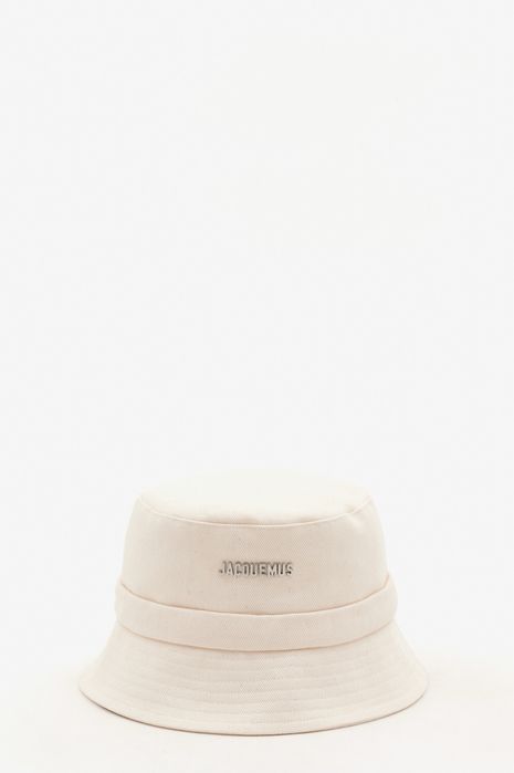 Панама шляпа Jacquemus 100% оригинал (лимонный/молочный) цвет