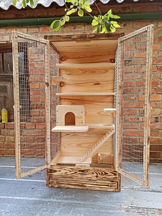 Клітка / вітрина для шиншил | клетка для шиншиллы