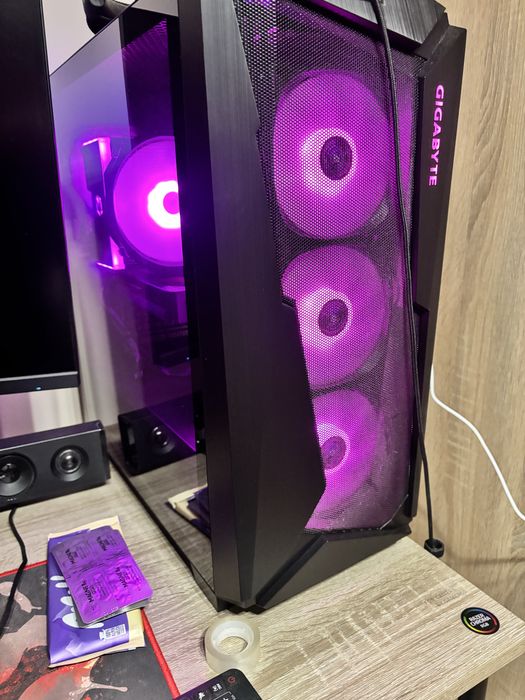 Komputer Gamingowy AMD RYZEN 7  7700 64GB RTX5060TI + monitor MSI 240hz 32’ zakrzywiony