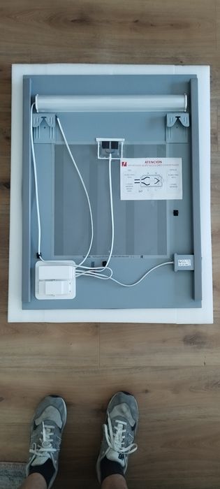Espelho de casa banho Antiembciamento liga. USB