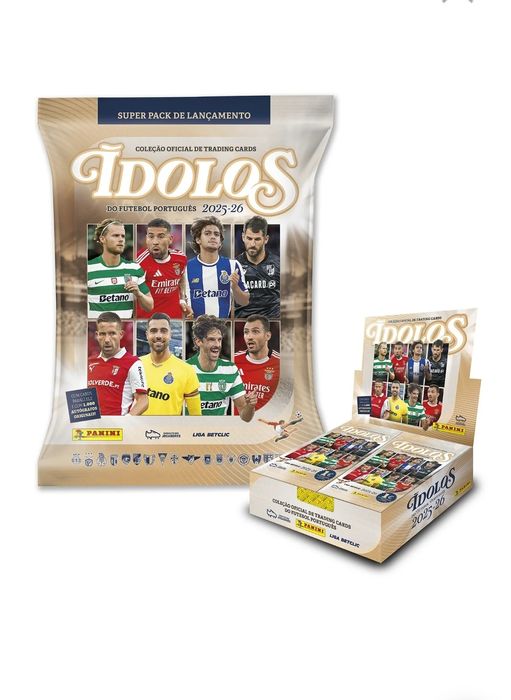 Cartas ídolos Panini