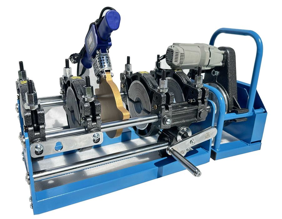 Zgrzewarka Doczołowa RDHS-160Y4 docisk ręczny