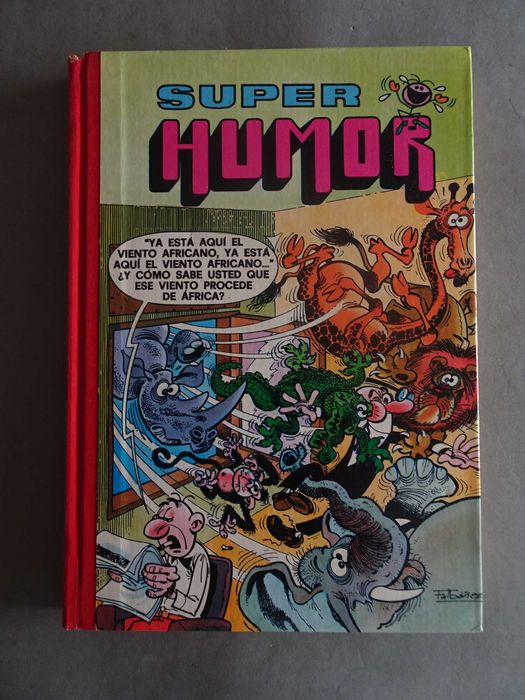 Livro - Super Humor - Mortadelo e Salaminho (capa dura)