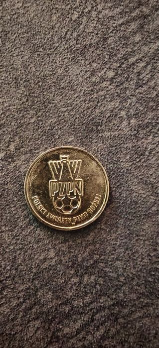 Moneta, medal Koźmiński pomocnik PZPN