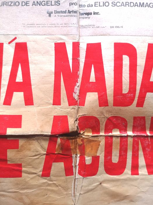 Cartaz de cinema / filme Não Há Nada Que Não Me Aconteça