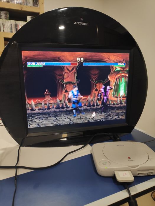 Televisão LCD 20" retrogaming
