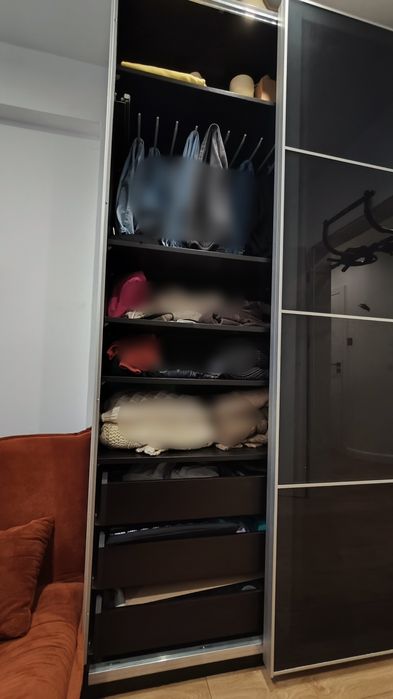 Szafa Ikea Pax Mehamn 150x236x58, stan bardzo dobry