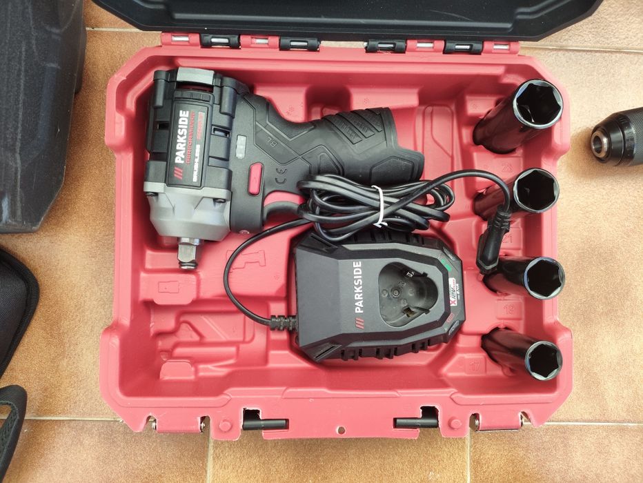 Chave de Impacto Parkside Performance 12V PPDSSA 12