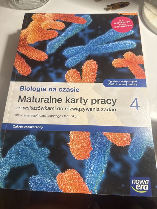 maturalne karty pracy 4 biologia na czasie nowa era