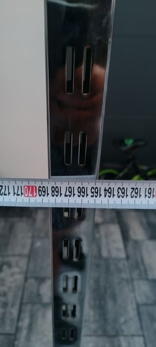 Wieszak ubraniowy Regał stal Chromowana Okazja Transport