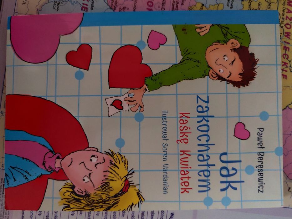 Zestaw czterech  książek dla dzieci