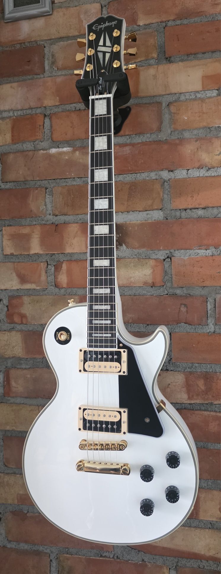 ギター GIBSON Custombucker Epiphone Lespaul Epiphone Les Paul Custom AW 2024 + Gibson Custombucker +