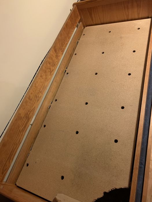 Cama dupla com cama de gaveta