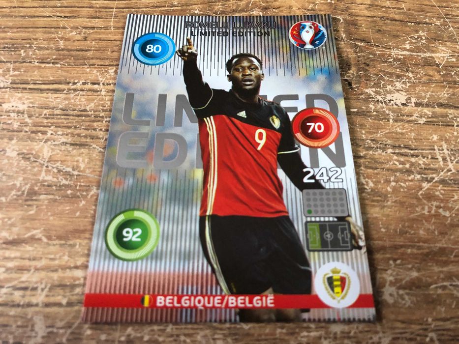 Panini UEFA Euro France 2016 Adrenalyn XL limited Romelu Lukaku