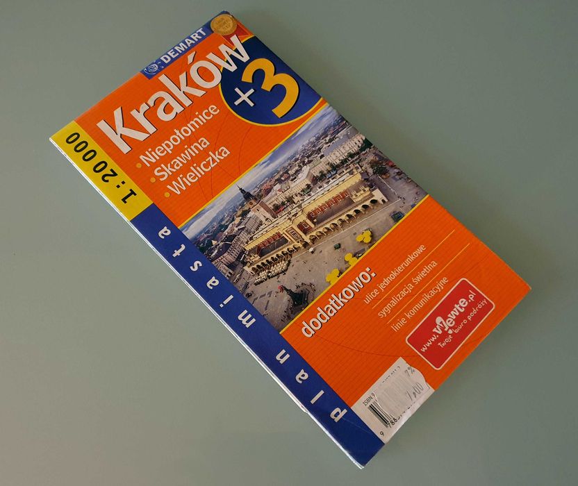 Plan miasta Kraków (Demart 1:20 tys)