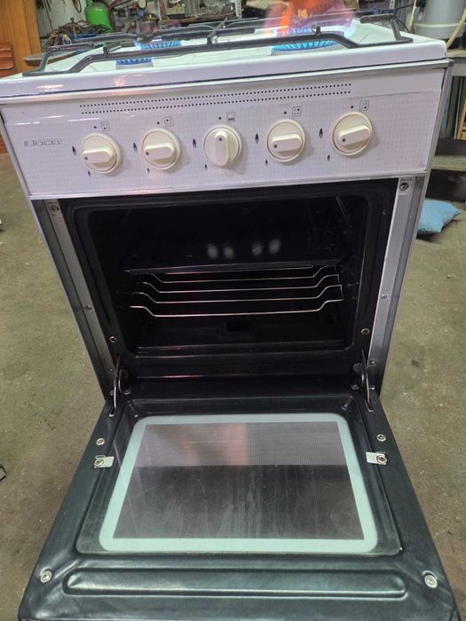 Fogão e forno a gas de botija 85x50x50