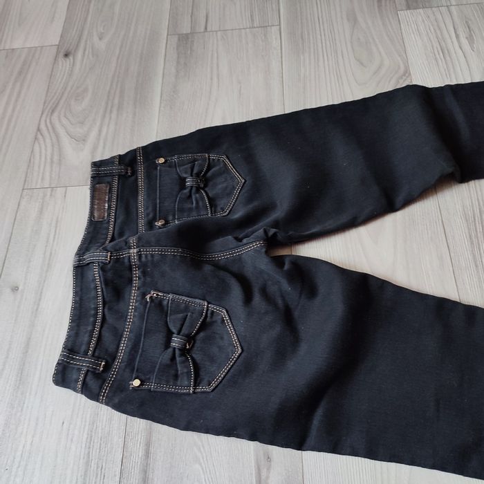 Czarne jeansy damskie XS Bardzo Polecam