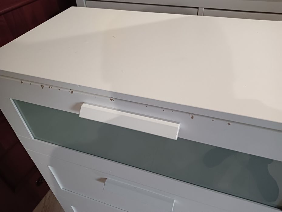Komodę IKEA Brimnes z 3 szufladami