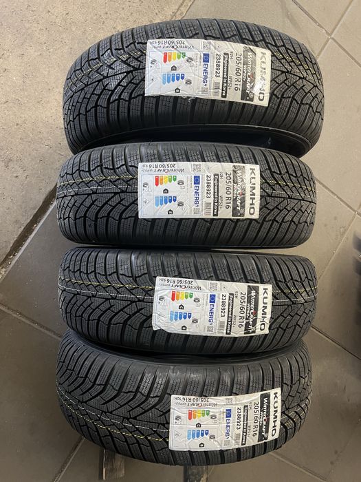 Opony zimowe NOWE 205/60/R16 KUMHO WinterCraft WP52+ 2025r - 4 sztuki