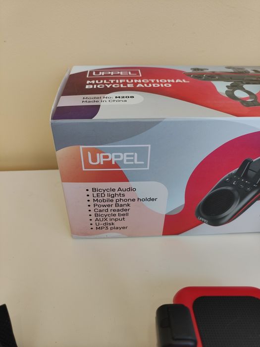 Велосипедний Bluetooth динамік UPPEL M208   з тримачем для телефону