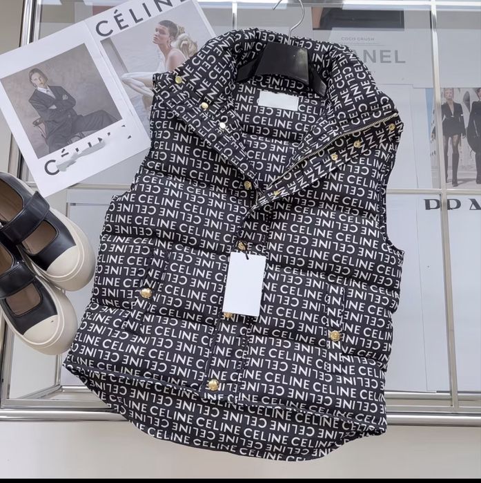 Жіночий чорний  жилет  "celine"