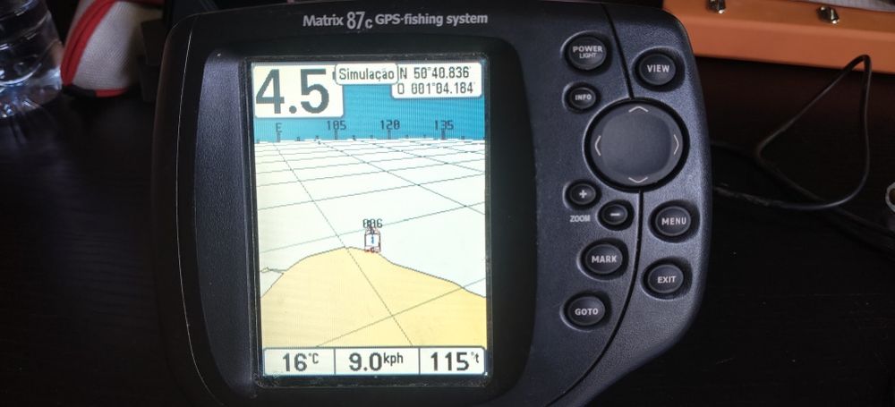 Sonda com GPS Humminbird