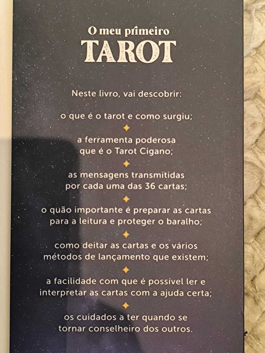 O Meu Primeiro Tarot
Um guia de fácil leitura
de Patrícia Bernardo