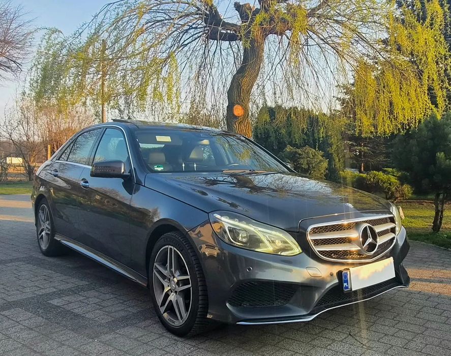 Mercedes-Benz Klasa E 500 4Matic Bezwypadkowe Doinwestowane Mega wyposażone