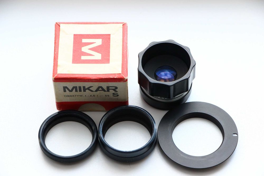 Комплект для макрозйомки MIKAR/S 55mm f4.5 на Canon