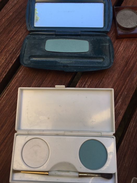 Lote 9 Sombras de olhos tons azuis
