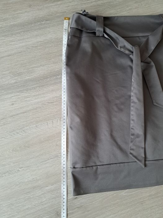 Elegancka spódnica XL/42 grafit szara